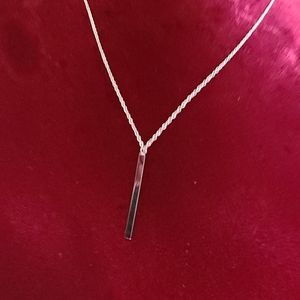 Bar Pendant Necklace
